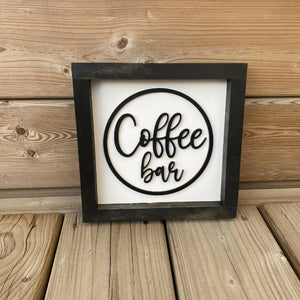 Coffee Bar Sign