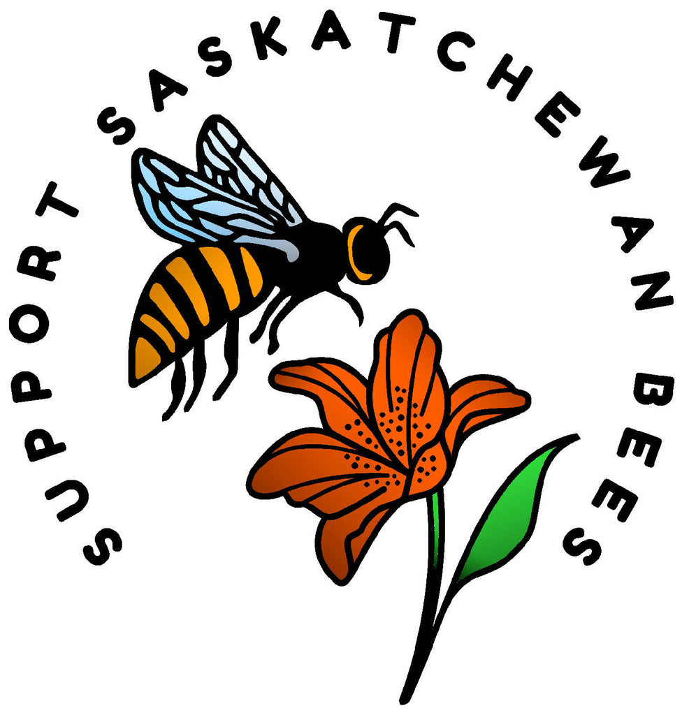 Support Saskatchewan Bees Magnet