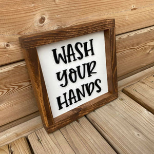 Wash Your Hands Sign