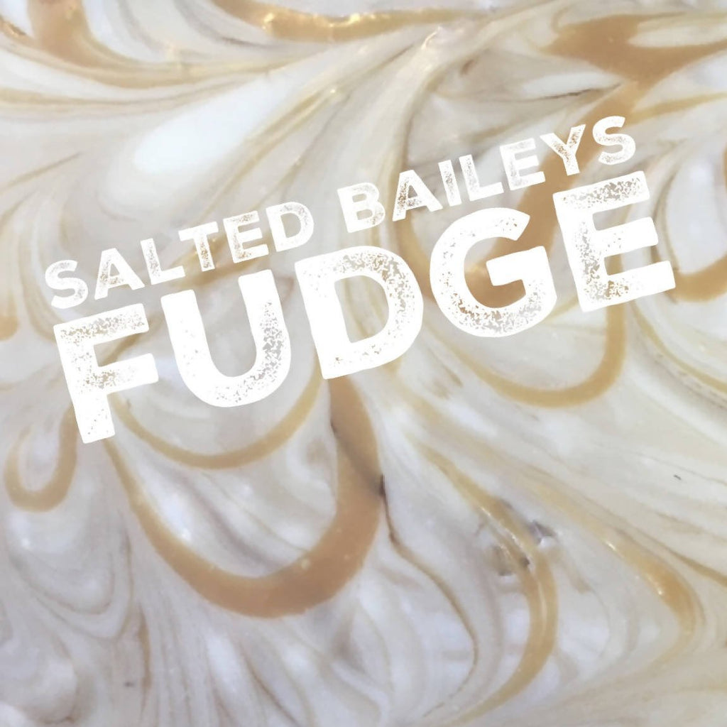 Salted Baileys Fudge - HandmadeSask