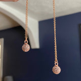 Pave Ball Necklace
