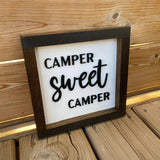 Camper Sweet Camper Sign