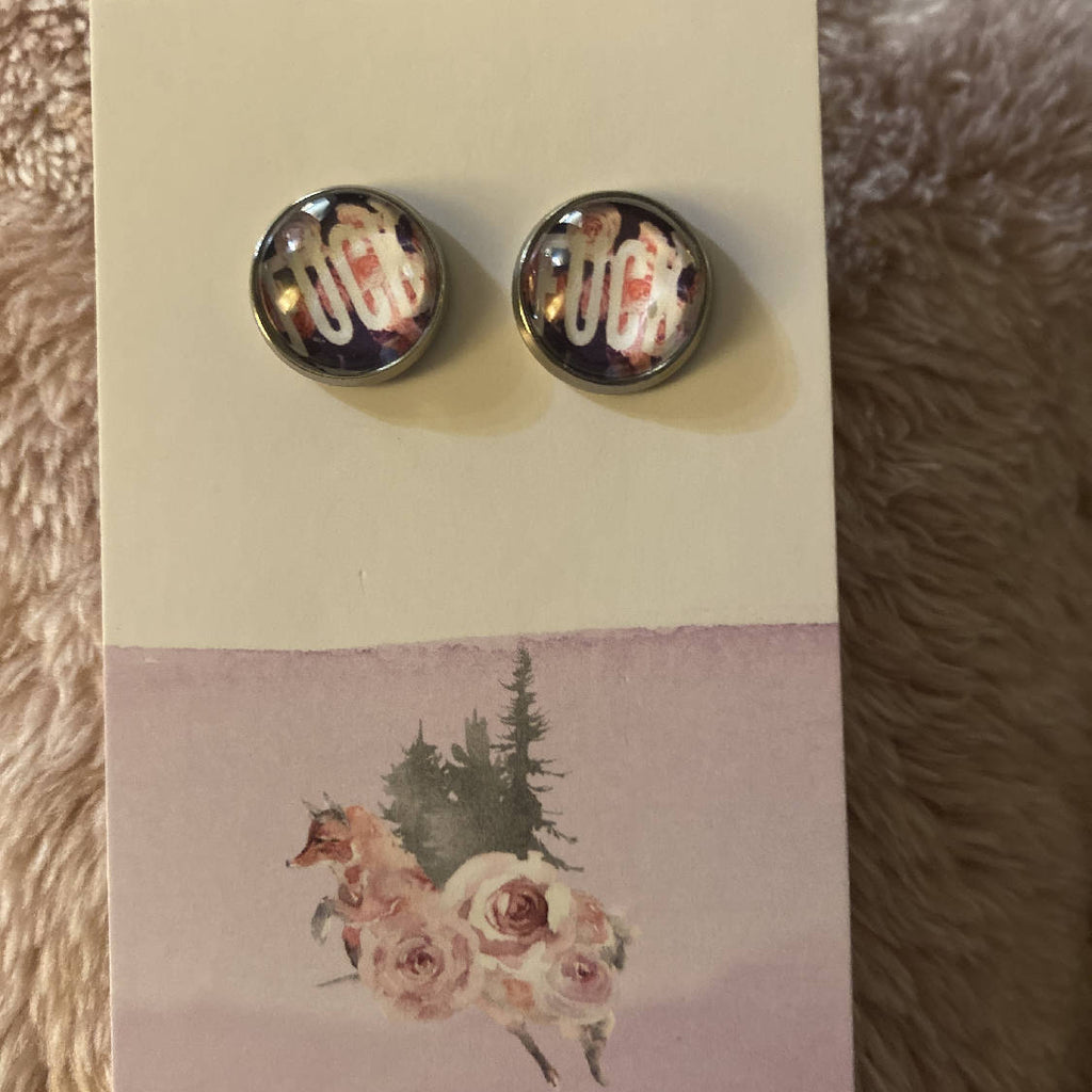 Fuck earrings