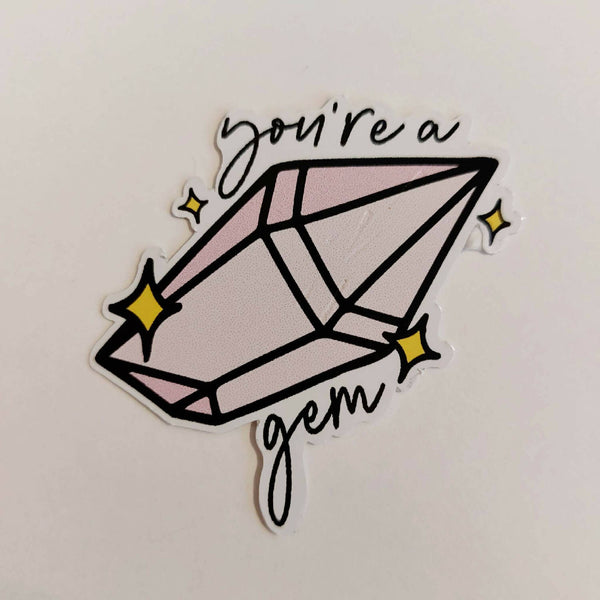 'Gem' Vinyl Sticker