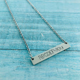 Stainless Steel Necklace - ABCDEFyou