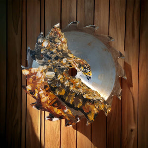 Painted Small Circular Saws by A Canvas for the Cosmos