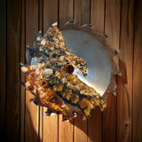 Painted Small Circular Saws by A Canvas for the Cosmos