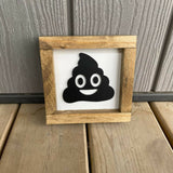 Poop Emoji Sign