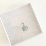 Bubble Hexagon Necklaces