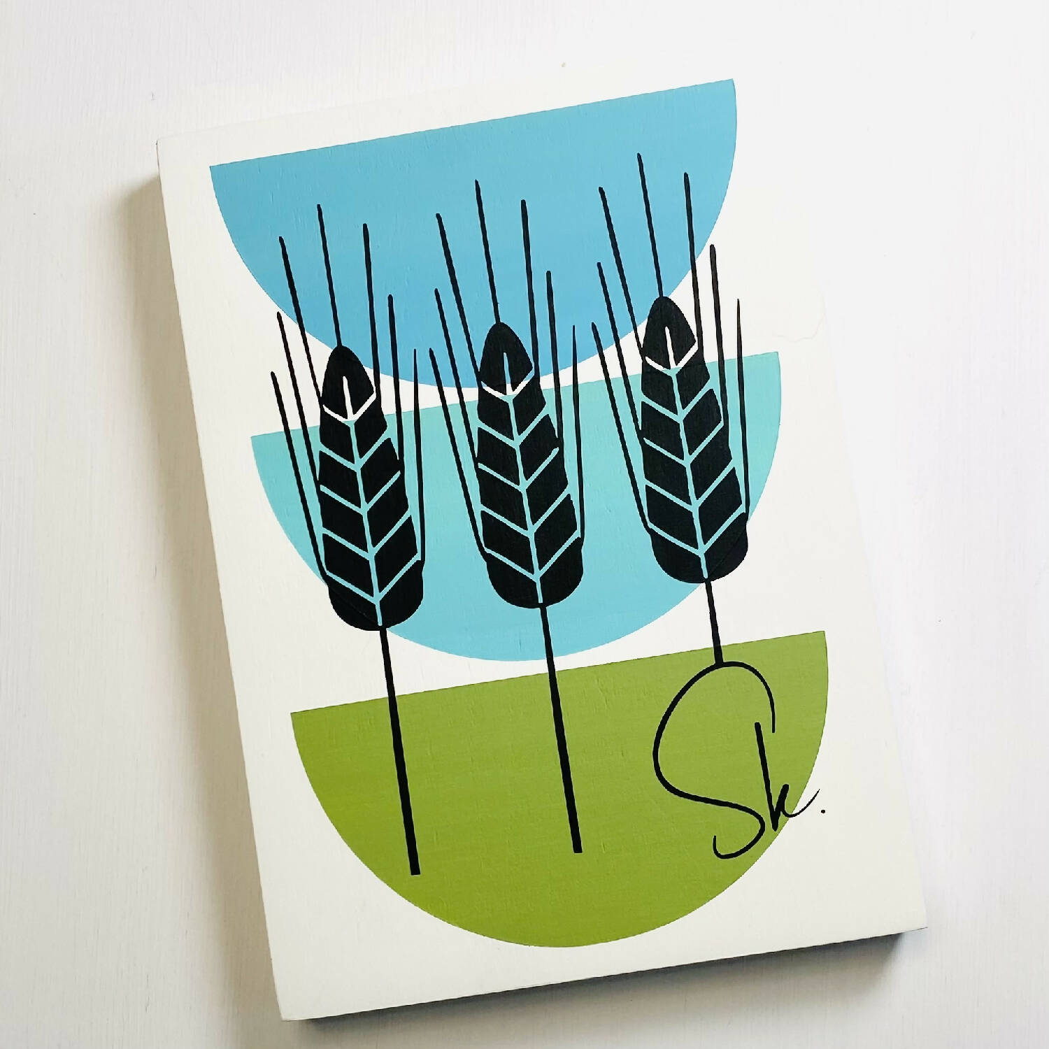5x7 Art Panel | Saskatchewan Mod 3 Wheat