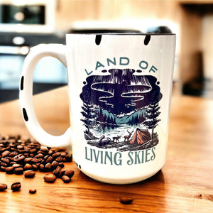 Land of the Living Skies Northern Lights Mug