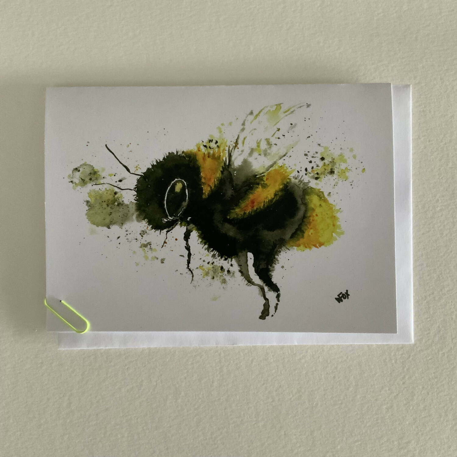 Lady Bee Greeting Card