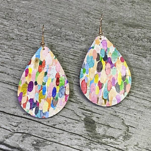 Amber Rayne Designs Leather earrings