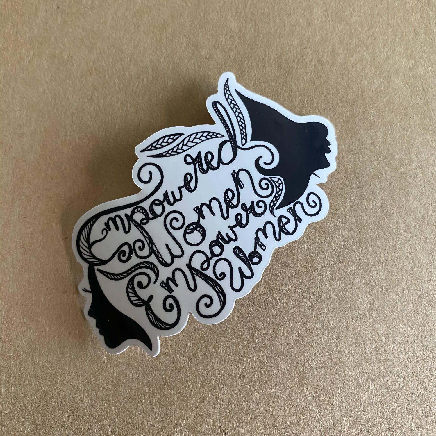 Empowered Women Waterproof Stickers