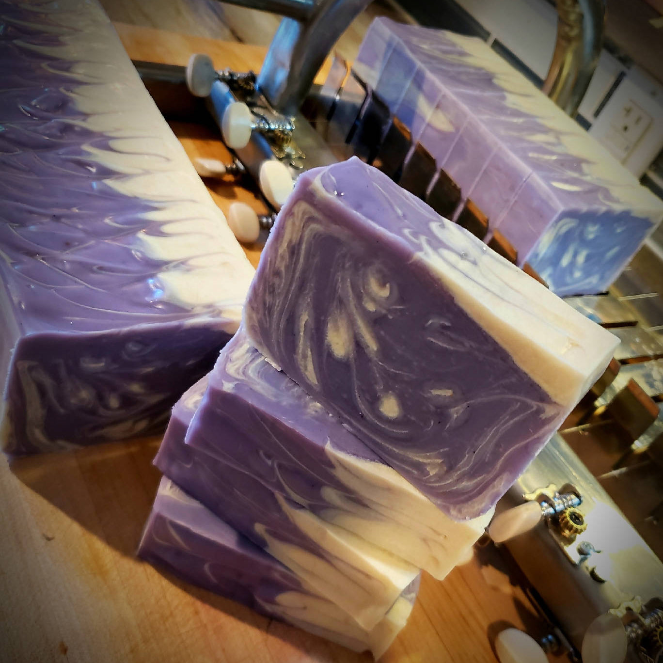 Lavender Essential Oil: Goat Milk Soap - HandmadeSask