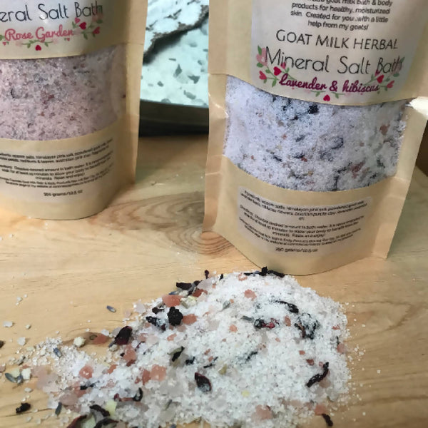 Goat Milk Herbal Mineral Salts