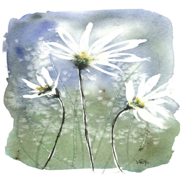 Wendy Fox's Watercolor Painting Postcards
