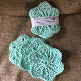 3 Flower Face Scrubbers