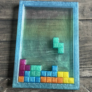 Tetris Trinket Tray, resin