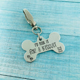 Pet Tag - I'd Risk it for a Biscuit