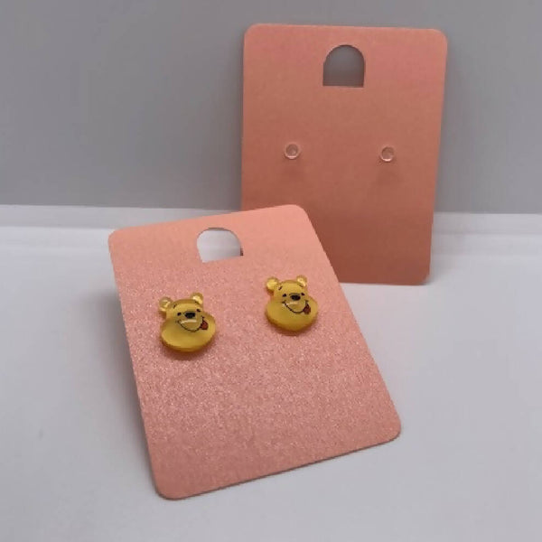 Yellow Bear Earrings