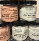 Emulsified Goat Milk Sugar Scrub