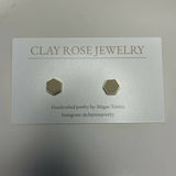 Hexagon Studs