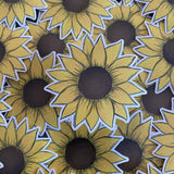Sunflower Waterproof Sticker