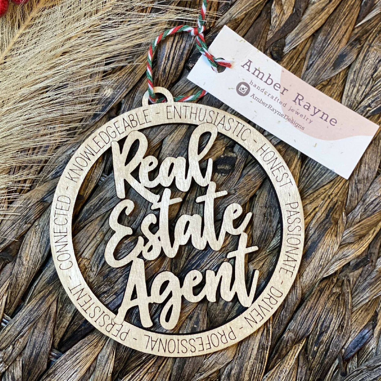 Real Estate Agent Ornament
