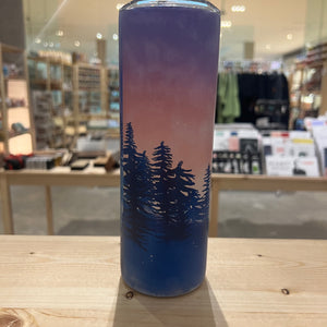 Forest with Beautiful Colored Sky Tumbler
