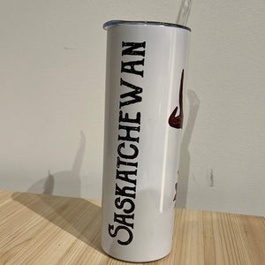 Saskatchewan Skull Tumbler