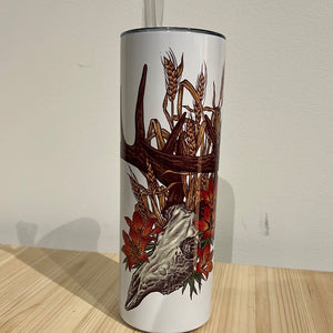Saskatchewan Skull Tumbler
