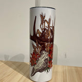 Saskatchewan Skull Tumbler