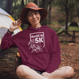 Solid Maroon Made in Sk Bunnyhug