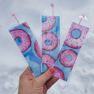 Sprinkle Donut Bookmark