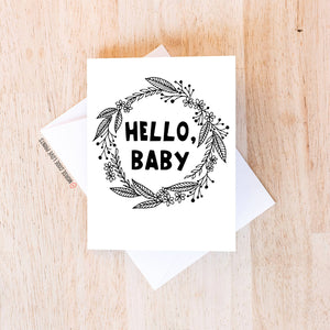 Hello Baby | Baby | Greeting Card