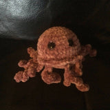 Soft octopus stuffies