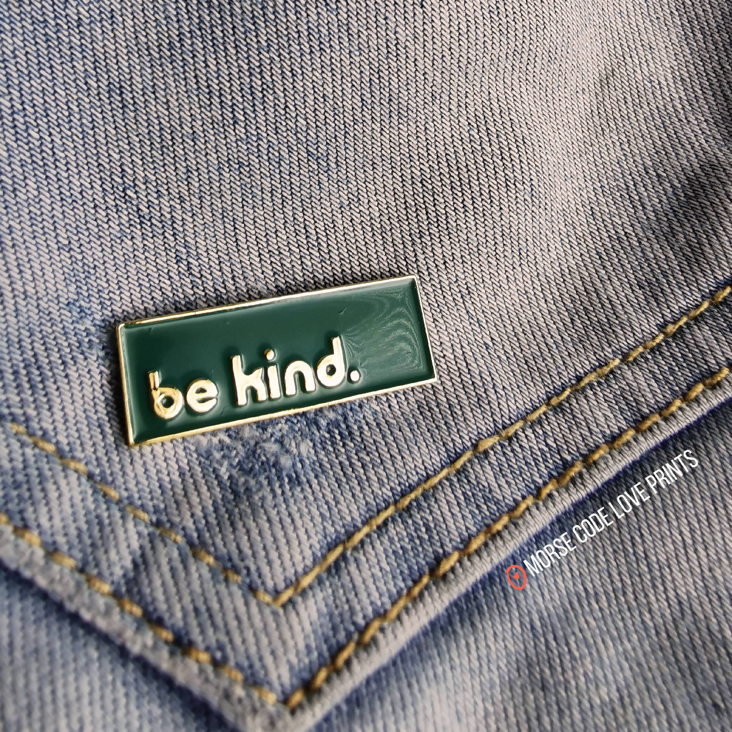 Be Kind (Green) | Enamel Pin