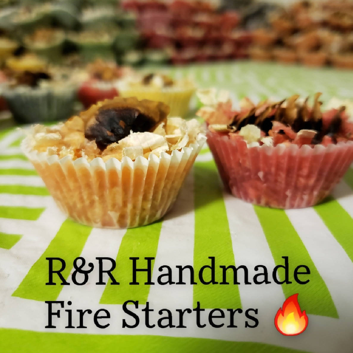 R&R Handmade Fire Starters 12 pack