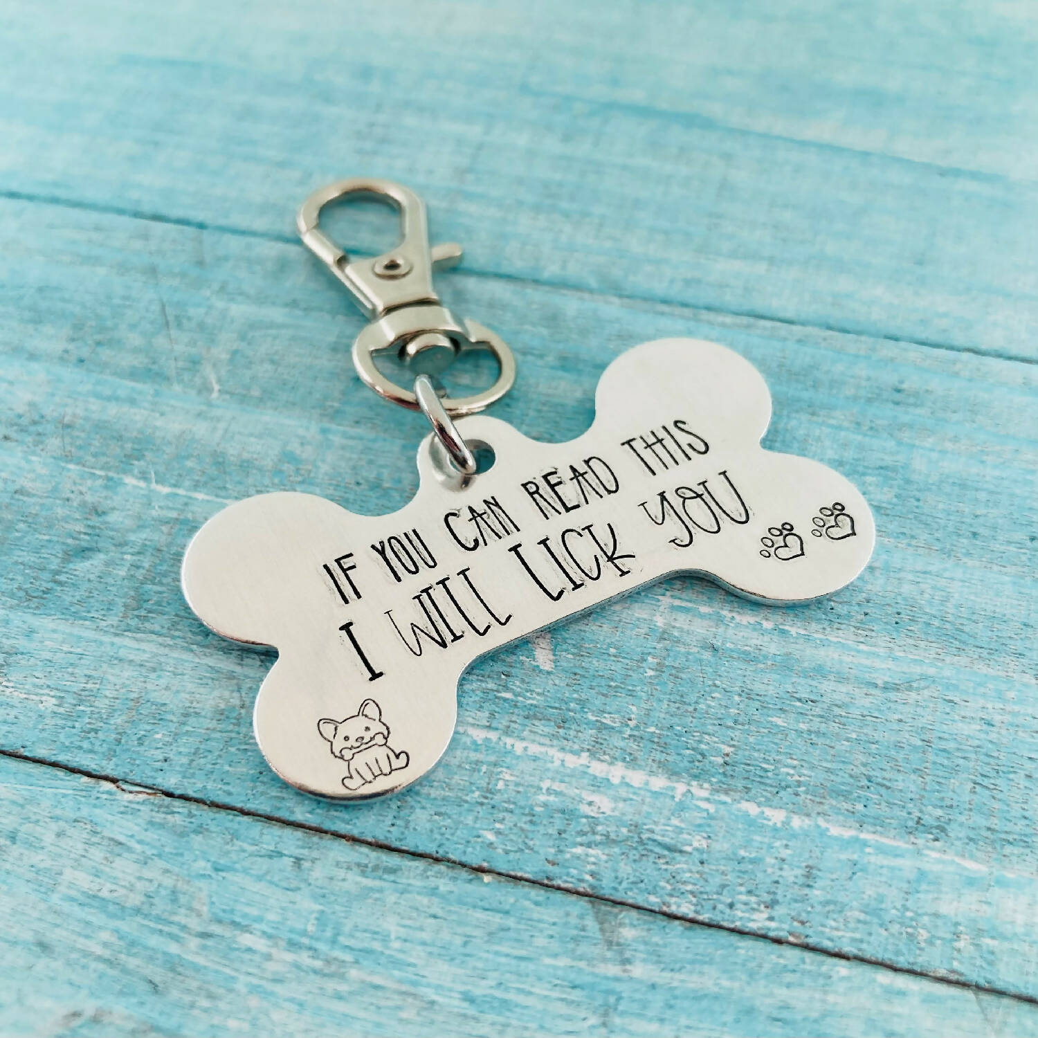 Pet Tag - If you can read this I will lick you