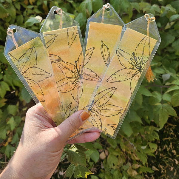 Sask. Lily Bookmark