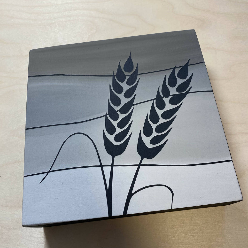 6" Art Panel | Saskatchewan 2 Wheat