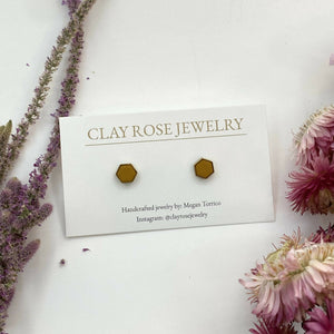 Hexagon Studs