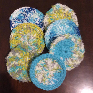 Cotton Scrub Pads Single - HandmadeSask