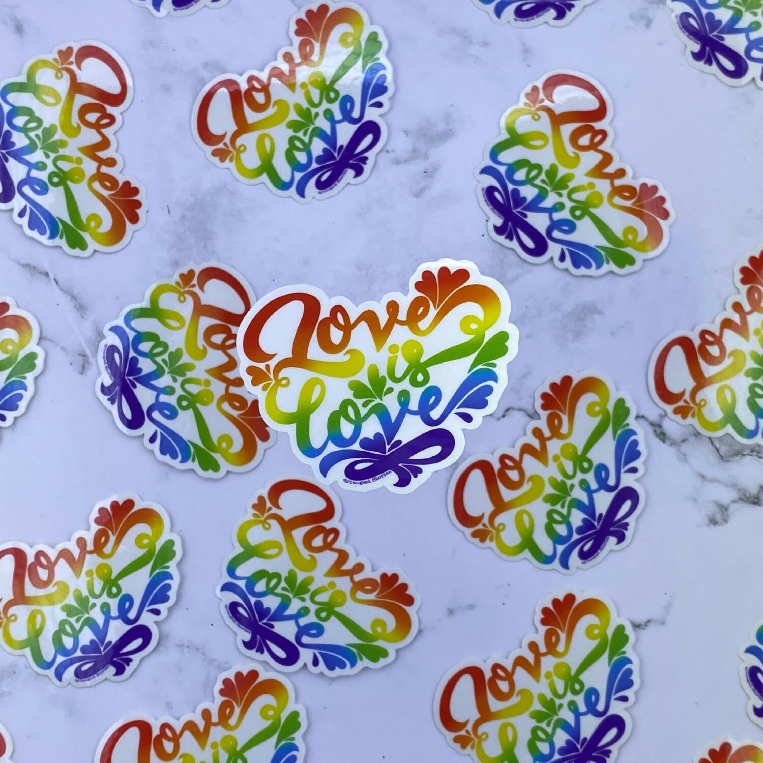 Love is Love Weatherproof Sticker