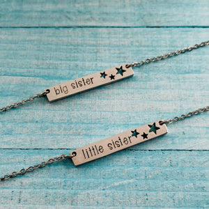 Stainless Steel Necklace - big sister