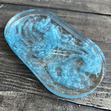 Oval Trinket Tray, resin