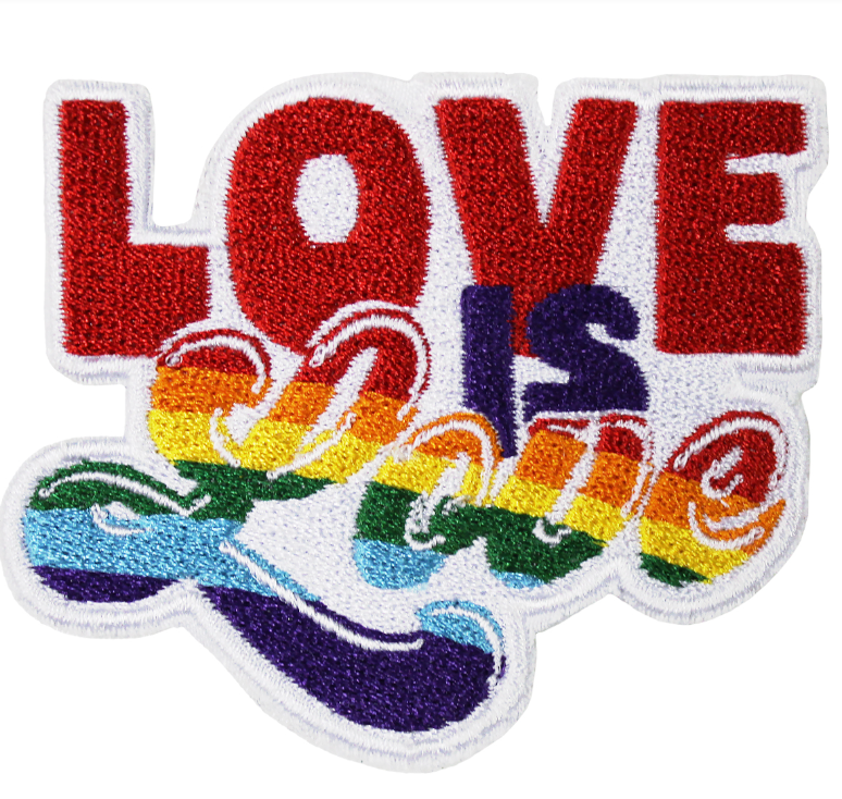 Pride Fabric Embroidered Patches