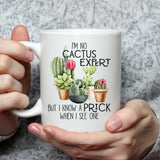Cactus Expert Mug - HandmadeSask