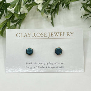 Hexagon Studs